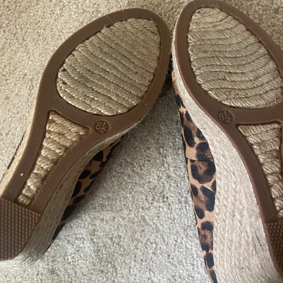J. Crew Animal Print Espadrilles